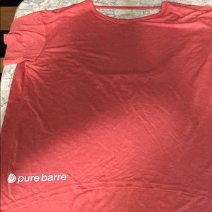 Pure barre t-shirt size large